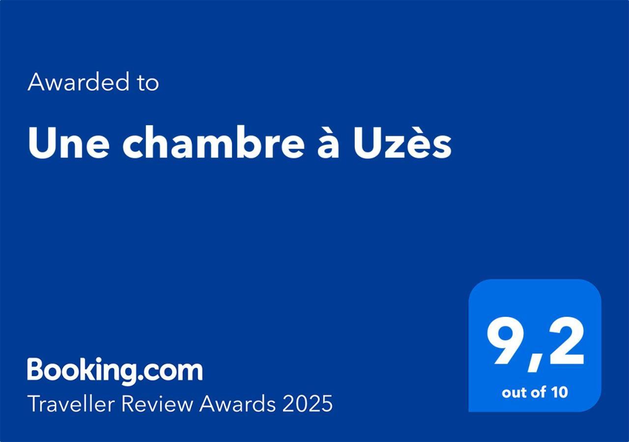 Une chambre à Uzès Esterno foto